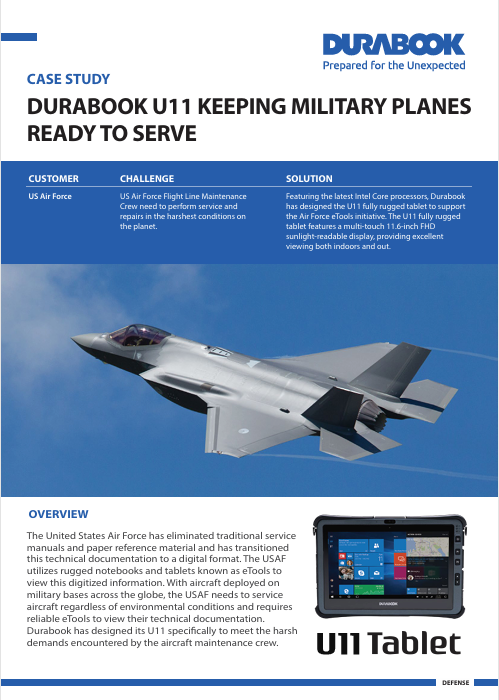DURABOOK - USAF Case Study