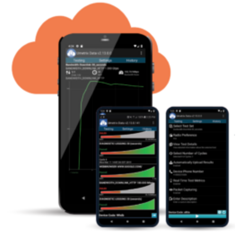 Spirent Umetrix-Data-Android-Screens