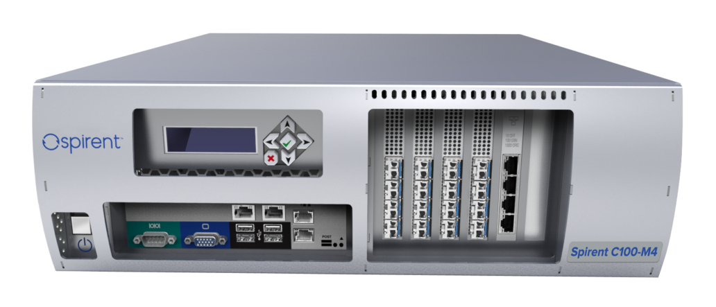 Spirent-C100-M4-Landslide-Front