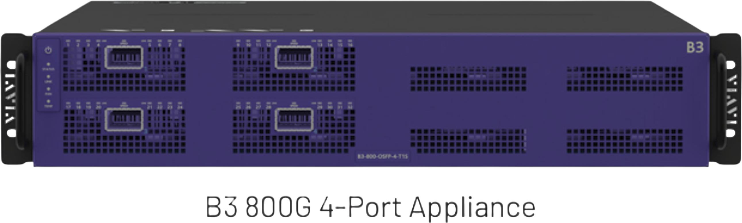 VIAVI TestCenter B3 800G 4-Port Appliance Front View