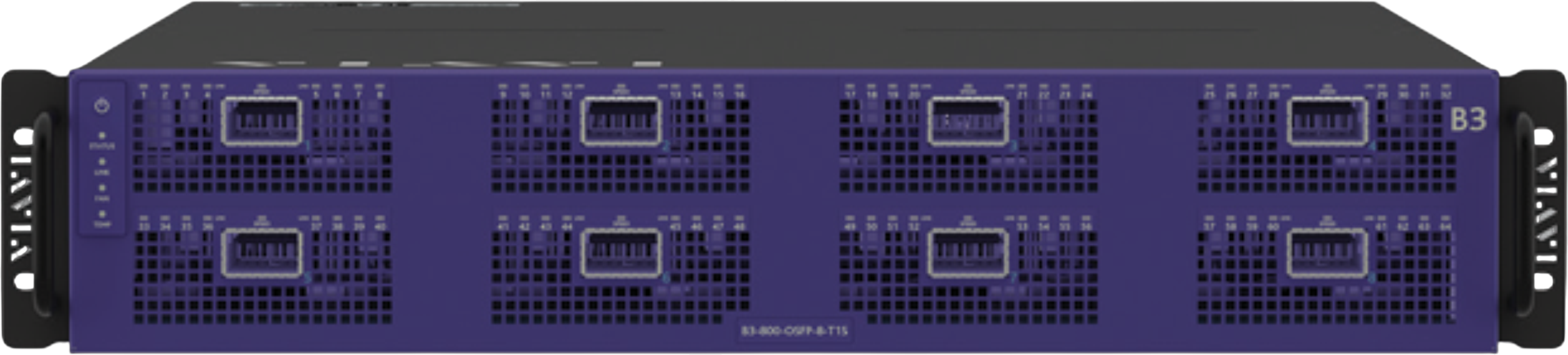 VIAVI TestCenter B3 800G 8-Port Appliance Front View