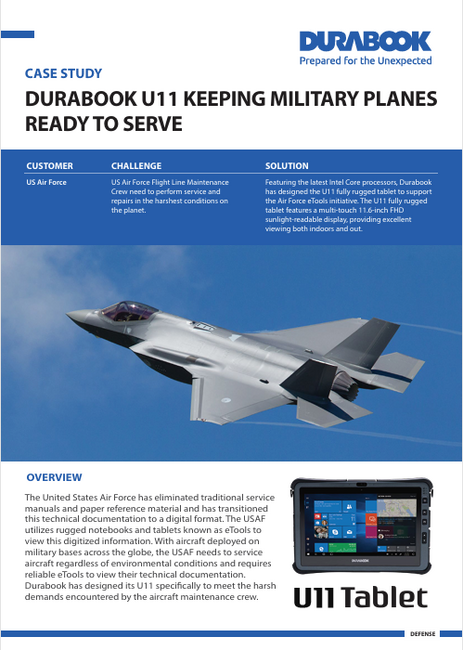 DURABOOK - USAF Case Study
