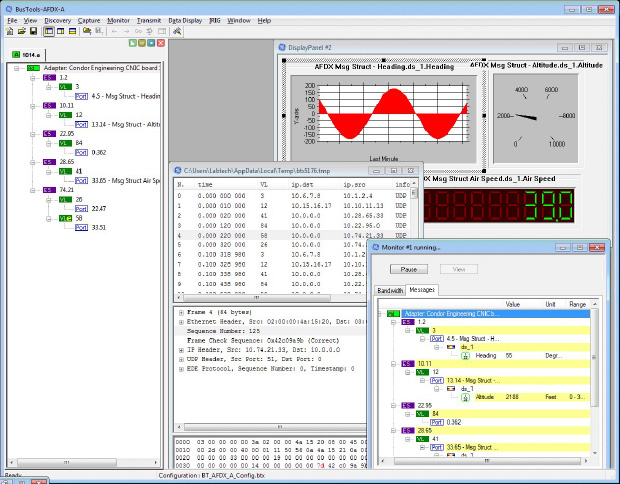ARINC BusTools Software Analyzer