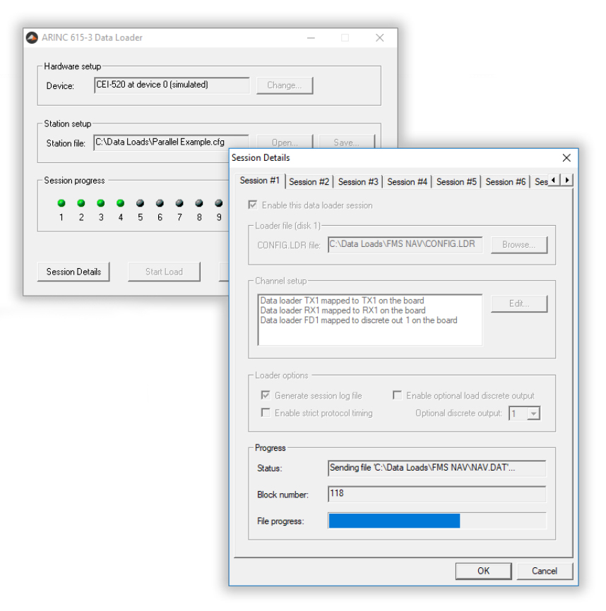 CEI-DL Data Loader Software